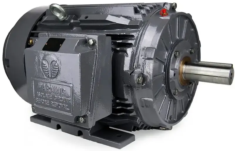 1 Hp Rigid Base Severe Duty Motor – 3600 Rpm, 143T Frame 1