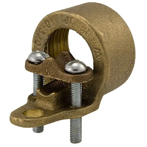 1-Inch Adjustable Strap Ground Clamp Compatible With 10 Awg Solid To 3/0 Awg Conductors 1