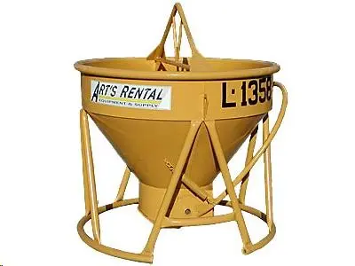 1-Yard Capacity Concrete Transport Bucket 1