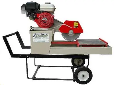 10-Inch Gas-Powered Paver Saw – Asphalt & Concrete Joint Cutting 1