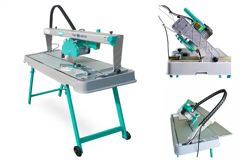10-Inch Wet Tile Saw With Diamond Blade – Heavy-Duty Model 1