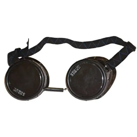 100-Pack Black Welding Goggles With Eye Cup Design For Ansi Protection 1