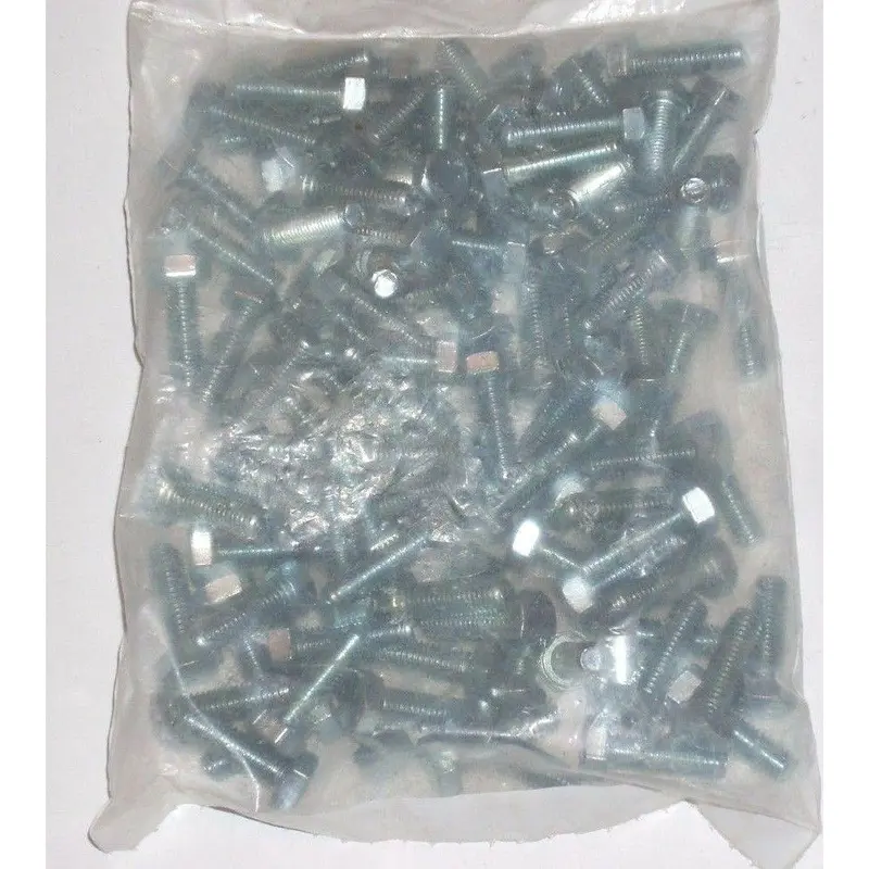 100-Pack Class 8.8 Zinc-Plated Hex Cap Screws — M5 × 0.8 Mm × 16 Mm 1