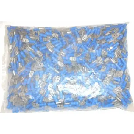 1000-Piece Blue Push-In Wire Connectors 1