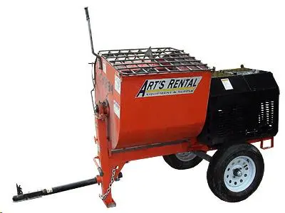 12-Cubic-Foot Gas-Powered Mortar Mixer 1