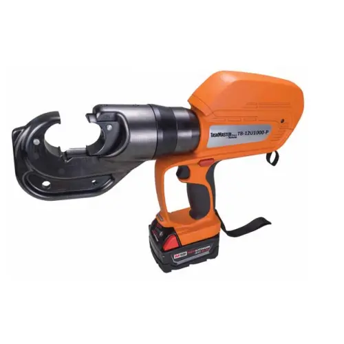 12-Ton Battery-Powered Pistol-Grip Hydraulic Crimping Tool Kit 1