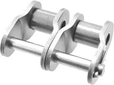 12B-2 Stainless Steel Offset Link – Metric Double Pitch Chain 1
