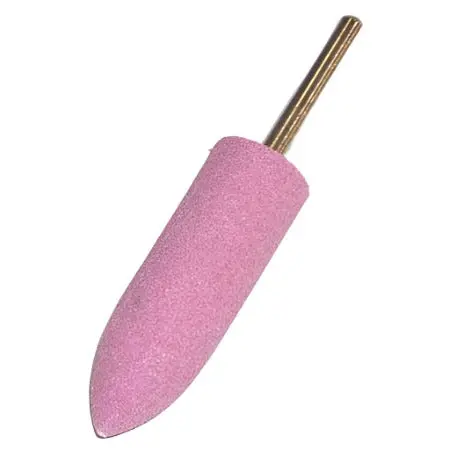 13/16" X 2 3/4" X 1/4" Fine-Grain Torpedo-Shaped Grinding Stone 1
