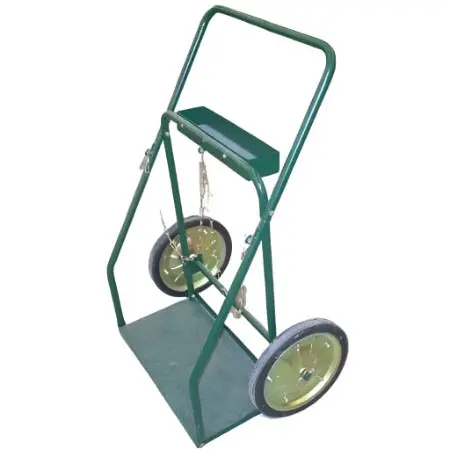13" X 25" Large-Capacity Cylinder Tank Cart – Equipped With 14" Durable Wheels 1