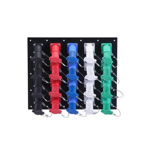 1600A Cam Lock Panel – 20-Position, Female Threaded Post Design 1