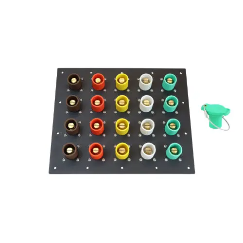 1600A Male Threaded-Post Cam Lock Panel – 20-Position, Non-Metallic Housing 3