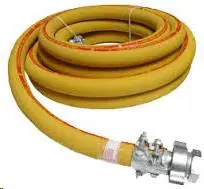 2-Inch Air Hose With Bull Ring Fittings 1