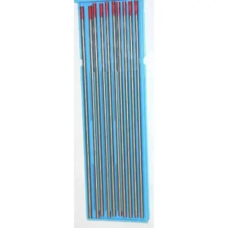 2% Thoriated Tungsten Tig Electrodes – 3/32 In × 7 In, 10-Pack 1