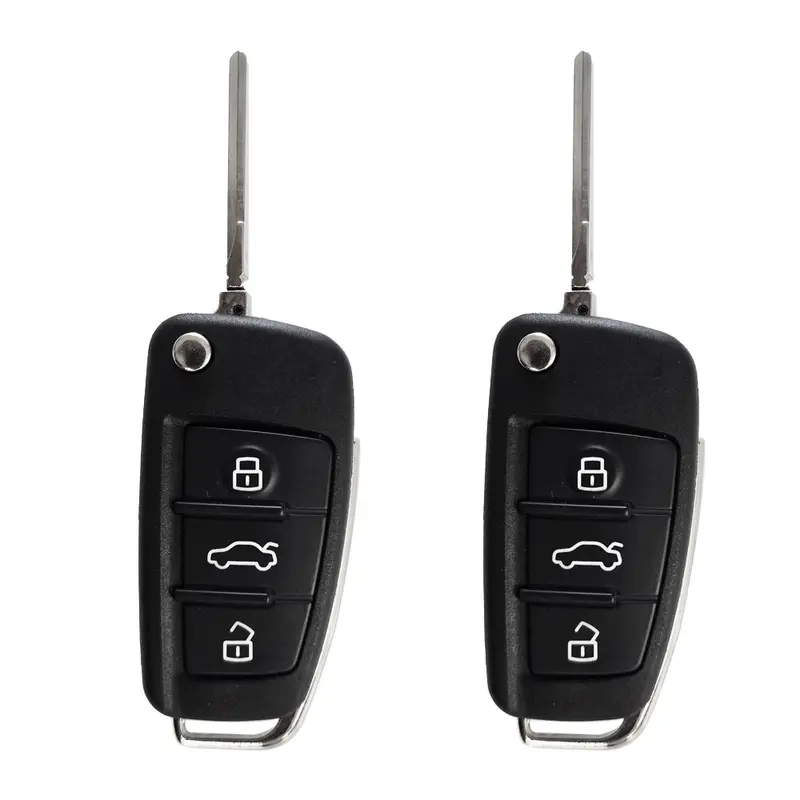 2006–2015 Audi 3B Flip Key Shell (Fcc# Iyz-3314) – 2-Unit Pack 1