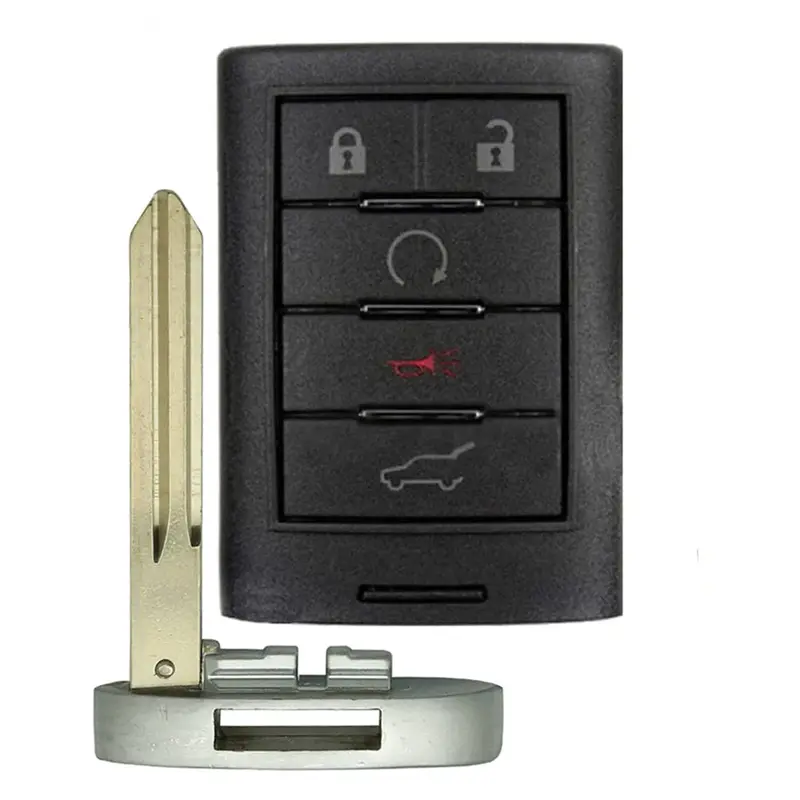 2010–2014 Cadillac Cts Smart Key – 5-Button Hatch & Remote Start Fob, Fcc Id M3N5Wy7777A (25843983) 1