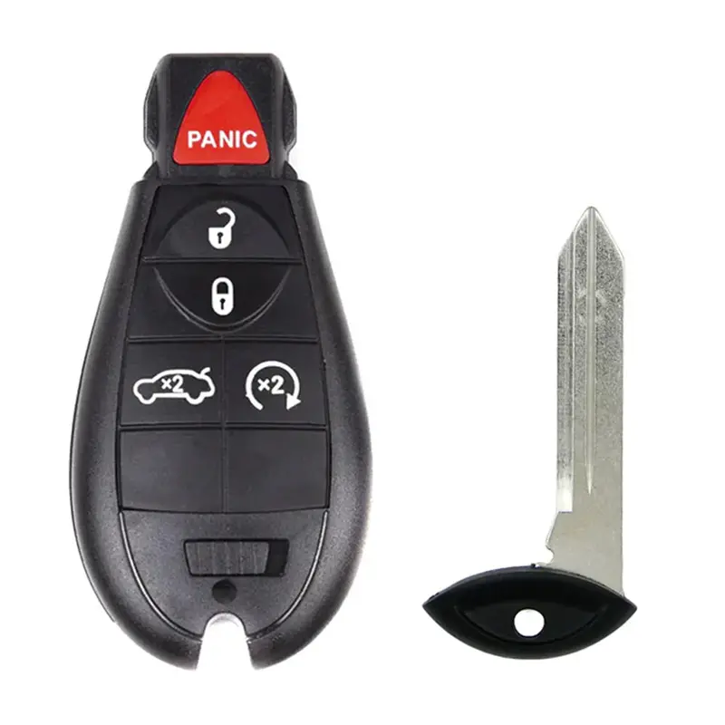 2010 Chrysler 300 Fobik Key – 5-Button With Trunk & Remote Start, Fcc Id Iyz-C01C (05026566Am) 1