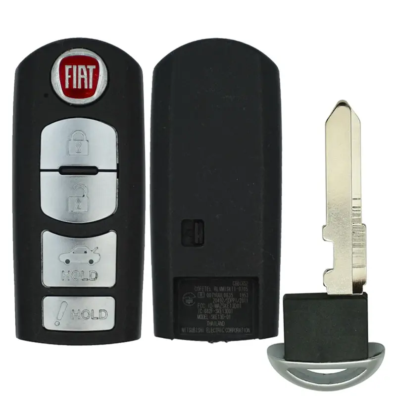 2017–2019 Fiat 124 Spider Smart Key – 4-Button Oem Fob, Fcc Ids Wazske13D01/Wazske13D02 (68314449Aa) 1
