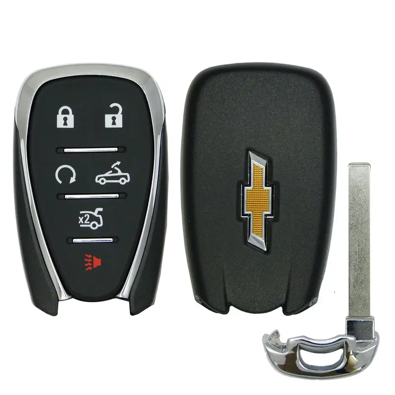 2021–2023 Chevrolet Camaro 6-Button Smart Key Fob – Trunk, Remote Start, And Power Folding Top – Fcc Id Hyq4As (Part #13522843)