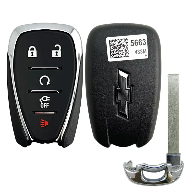 2022–2023 Chevrolet Bolt Ev 5-Button Smart Key Fob – Remote Start & Charging Port Activation – Fcc Id Hyq4Es (Part #13535663)
