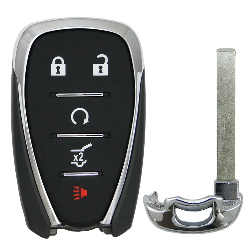 2022–2024 Chevrolet Equinox Smart Key Fob (5-Button, Remote Start + Power Hatch, Fcc Id: Hyq4As, Part #13522875) 1