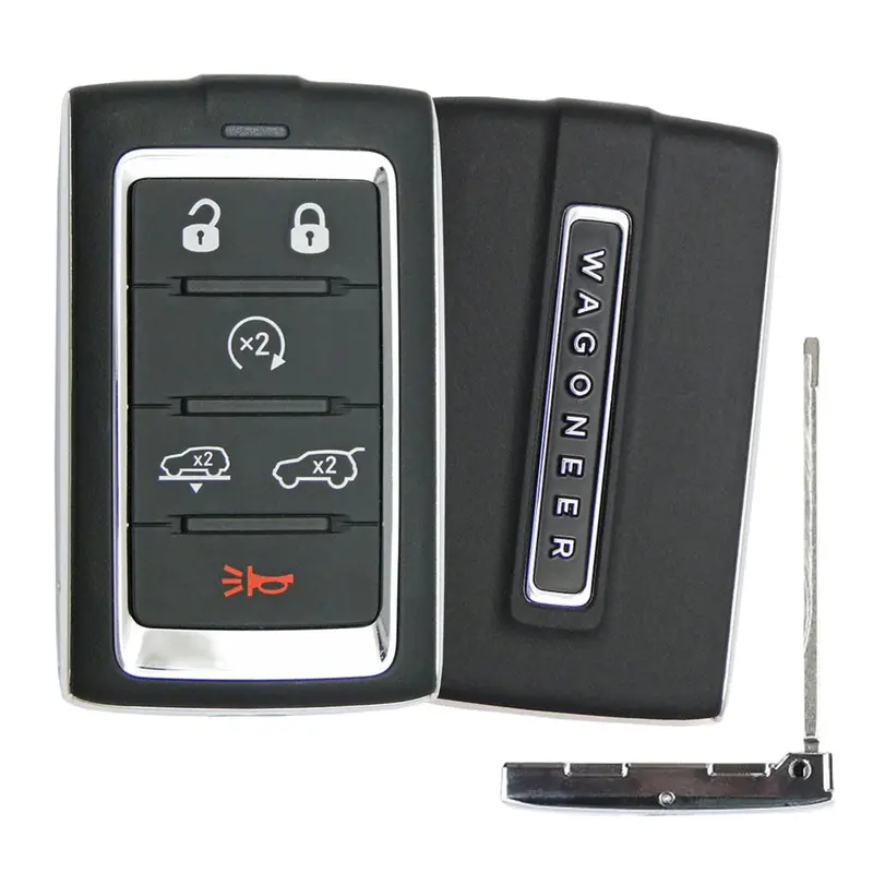 2024 Jeep Wagoneer Genuine Smart Key Fob – 6-Button Remote (Fcc Id: 2Bahd-Kfw1, Part #68577130Ac) 1