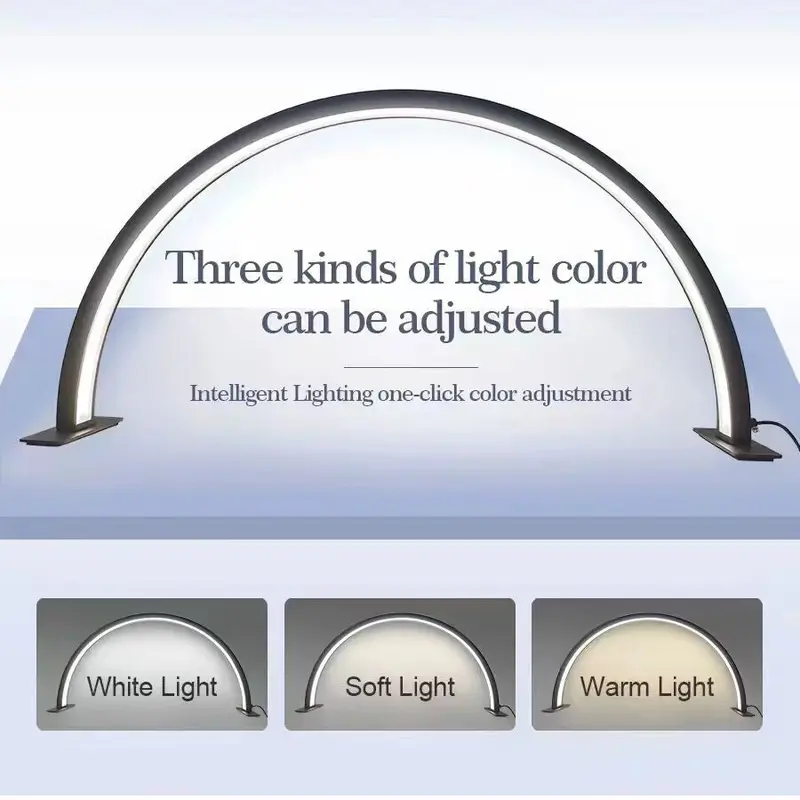 22-Inch Folding Led Moonlight Beauty Lamp – For Eyebrow & Lash Extensions, Facials, And Tattoos 1