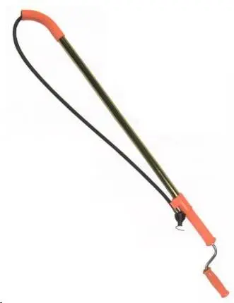 3-Foot Manual Toilet Auger With Comfort Grip Handle 1