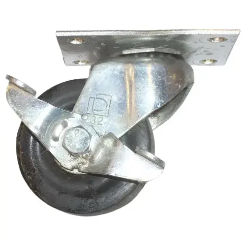 3" Heavy-Duty Swivel Caster With Integrated Brake – Pre-Owned 1
