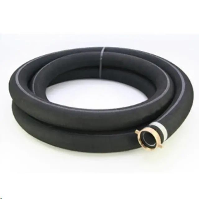 3-Inch Industrial Suction Hose – 20-Foot Durable Rubber 1