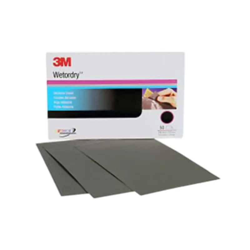 3M Wetordry Abrasive Sheets – 434Q, 5.5" X 9", 50-Sheet Bundle 1