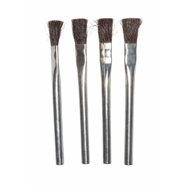 4-Piece Acid Brush Set – 4" Diameter Brushes For Metal Cleaning 1