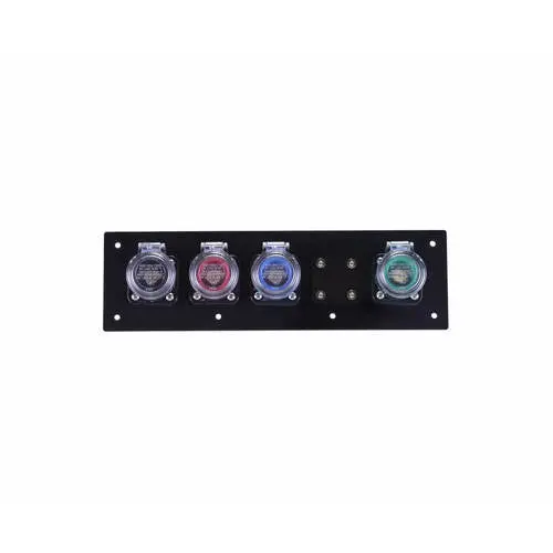 400A Cam Lock Panel – 4-Position, Male Threaded Post Construction 1