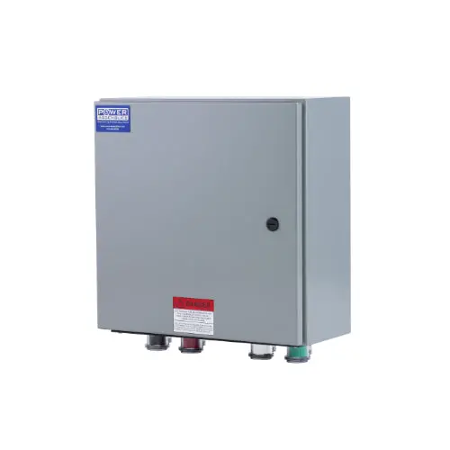 400A Double Set-Screw Camlock Box, 240V Ac, Male Neutral Port 2