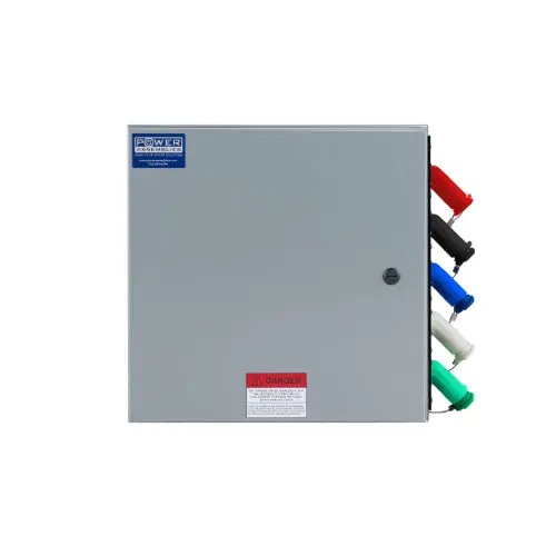 400A Double Set-Screw Camlock Box, 347/600V Ac, Male Neutral Terminal 4