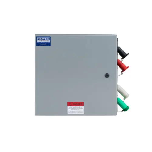 400A Threaded-Post Camlock Enclosure, 240V Ac, Male Neutral Terminal 7