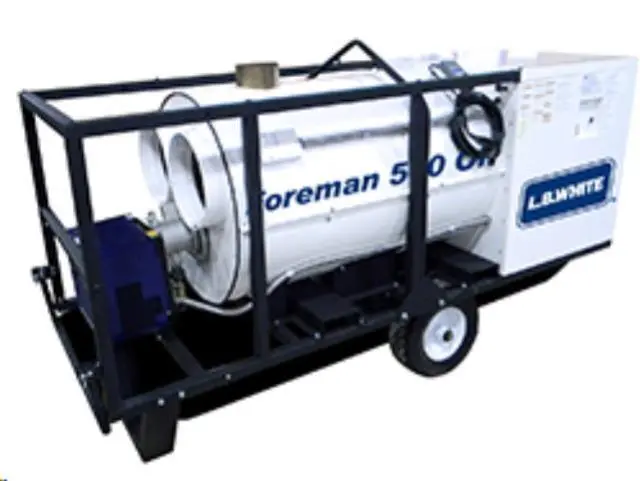 500,000 Btu Kerosene Indirect-Fired Construction Heater 1