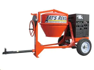 6-Cubic-Foot Gas-Powered Concrete Mixer 1