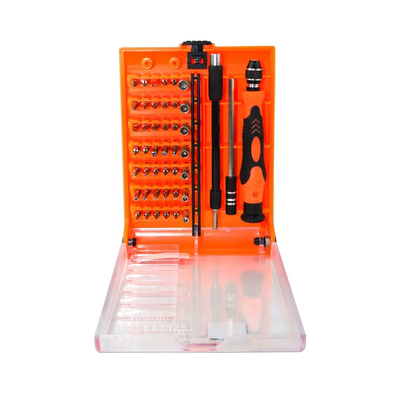 60-Piece Foldable Household Tool Kit For Everyday Repairs 1