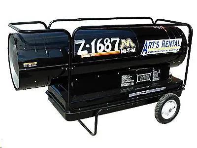 600,000 Btu Kerosene Direct-Fired Blower Heater 1