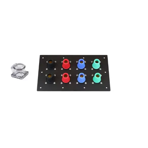 800A Cam Lock Panel – 8-Position, Female Threaded Post Layout 4