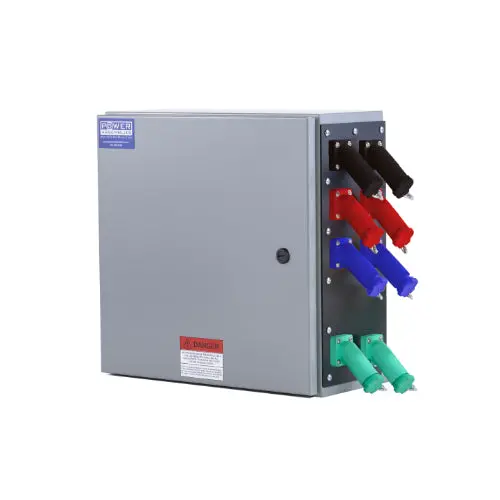 800A Double Set-Screw Camlock Box – 208V Ac Rated 5