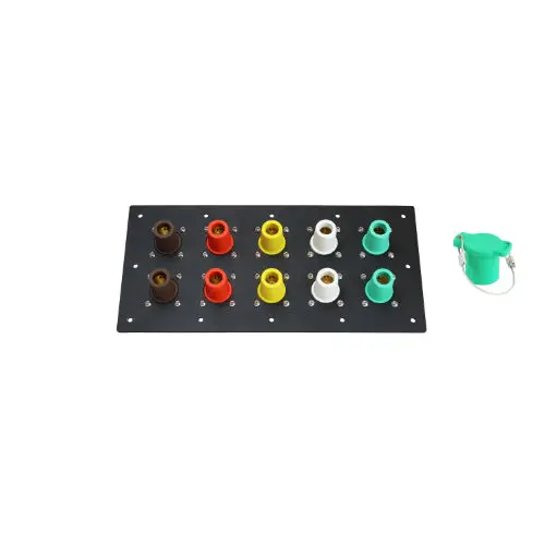 800A Female Threaded-Post Cam Lock Panel – 10-Position, Non-Metallic Enclosure 3
