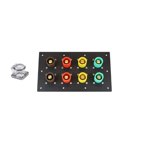 800A Male Threaded-Post Cam Lock Panel – 8-Position, Non-Metallic Housing 2
