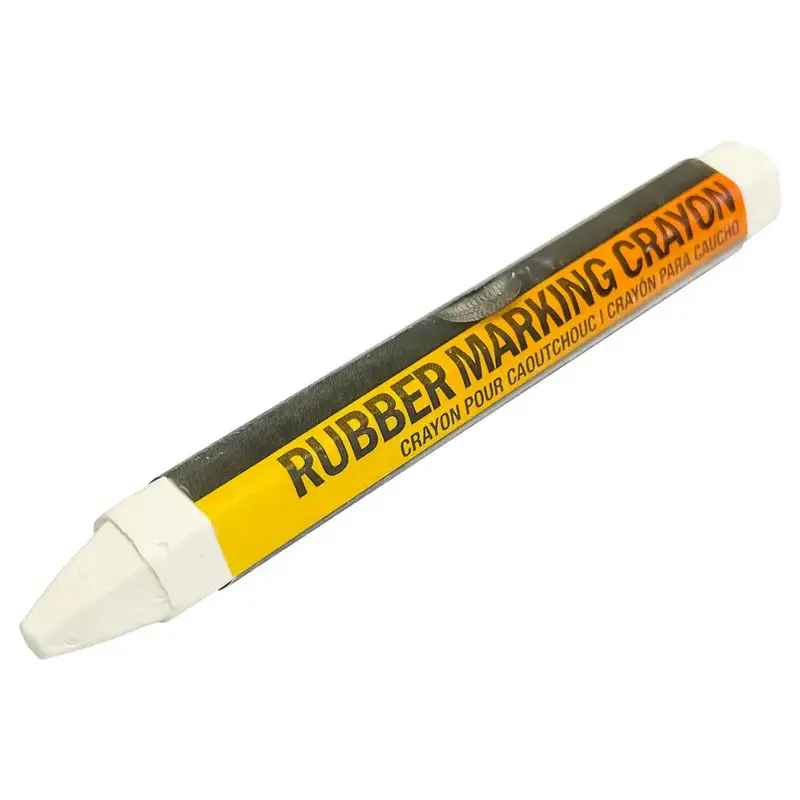 Aa Hex-Shaped Tire Paint Stick – White (12-Pack) 1