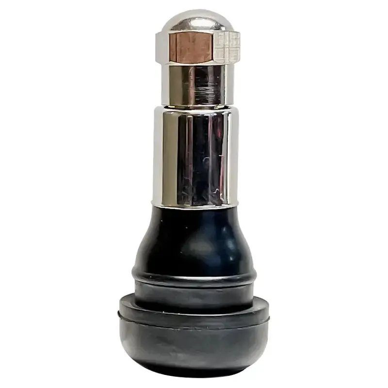 Aa Tr-413 Chrome Snap-In Tubeless Valve Stem – 0.453" Right-Hand Thread 1