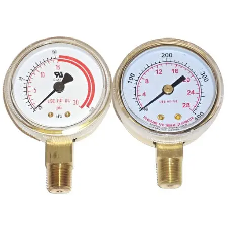Acetylene Regulator Gauge Set – 2-Inch Dial, Industrial-Grade 1