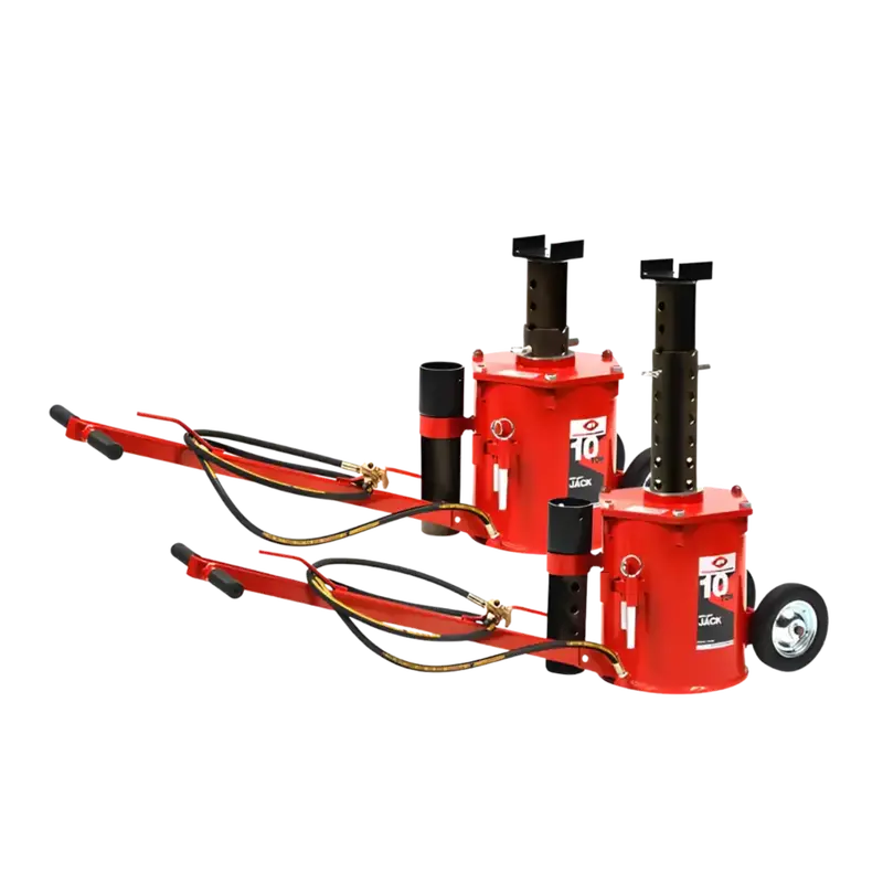 Aff 3400A-2 Pair Of 10-Ton Air-Powered Lift Jacks 1