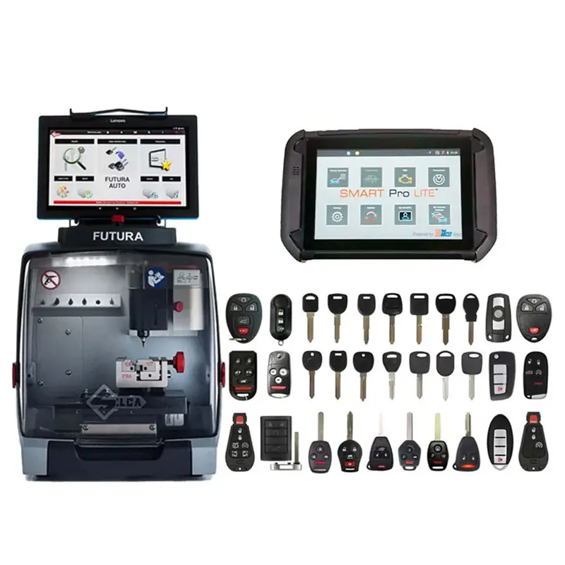 All-In-One Key Programming & Cutting Bundle – Includes Futura Auto, Smart Pro Lite, And 85 Ilco-Style Remotes 1