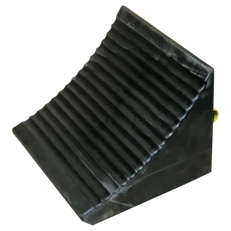Ame 15301 Heavy-Duty Black Otr Wheel Chock For Off-The-Road Vehicles 1
