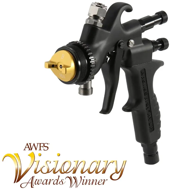 Apollo 7700 Turbine Atomizer Spray Gun – Professional Black Finish 1
